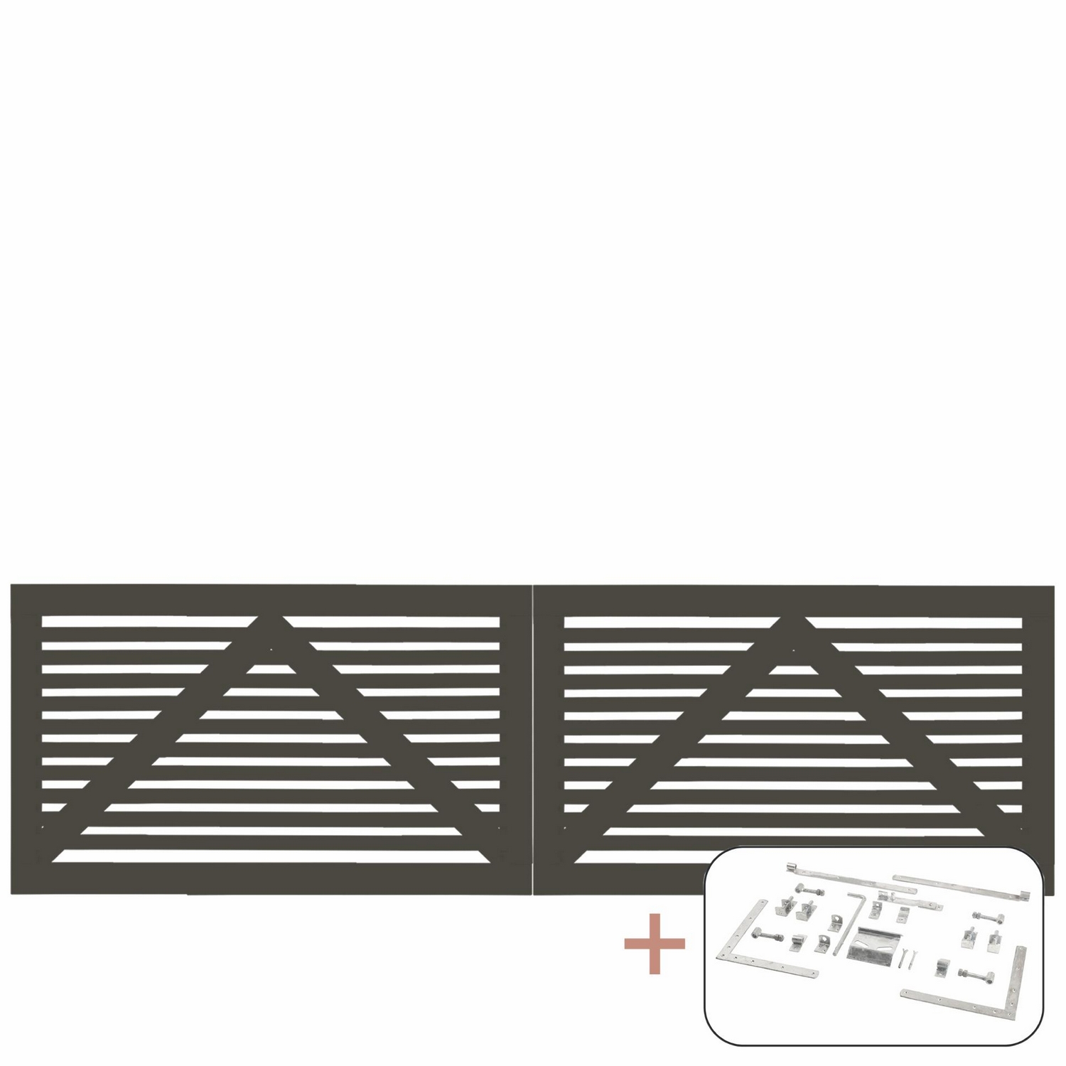 Dubbelgrind PLUS Tokyo inkl. Beslag