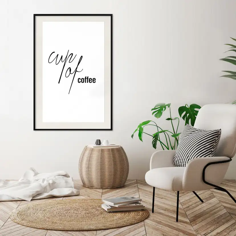 Poster Artgeist Affisch Cup of Coffee