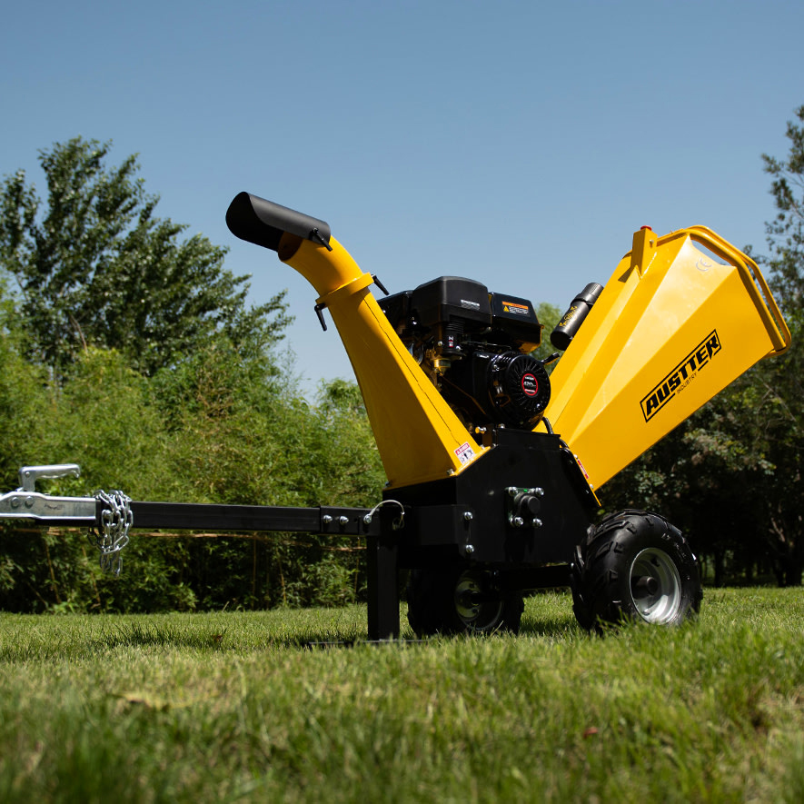 Flismaskin Austter GS1500 Grenkvarn För Kvistar upp till 120mm