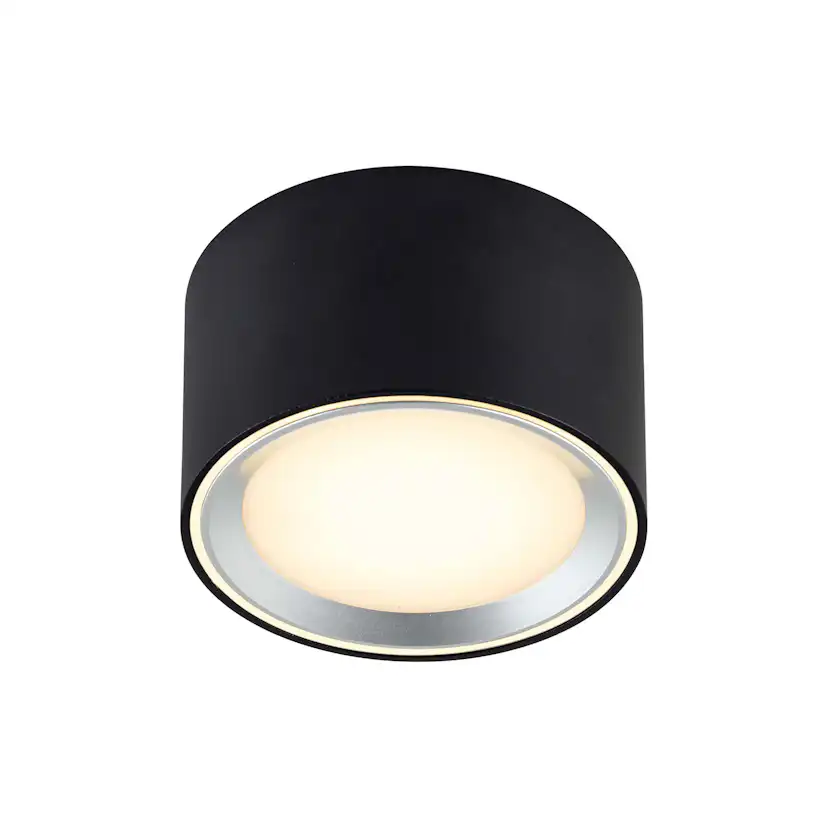 Takspotlight Nordlux Fallon LED Taklampa Svart Metall