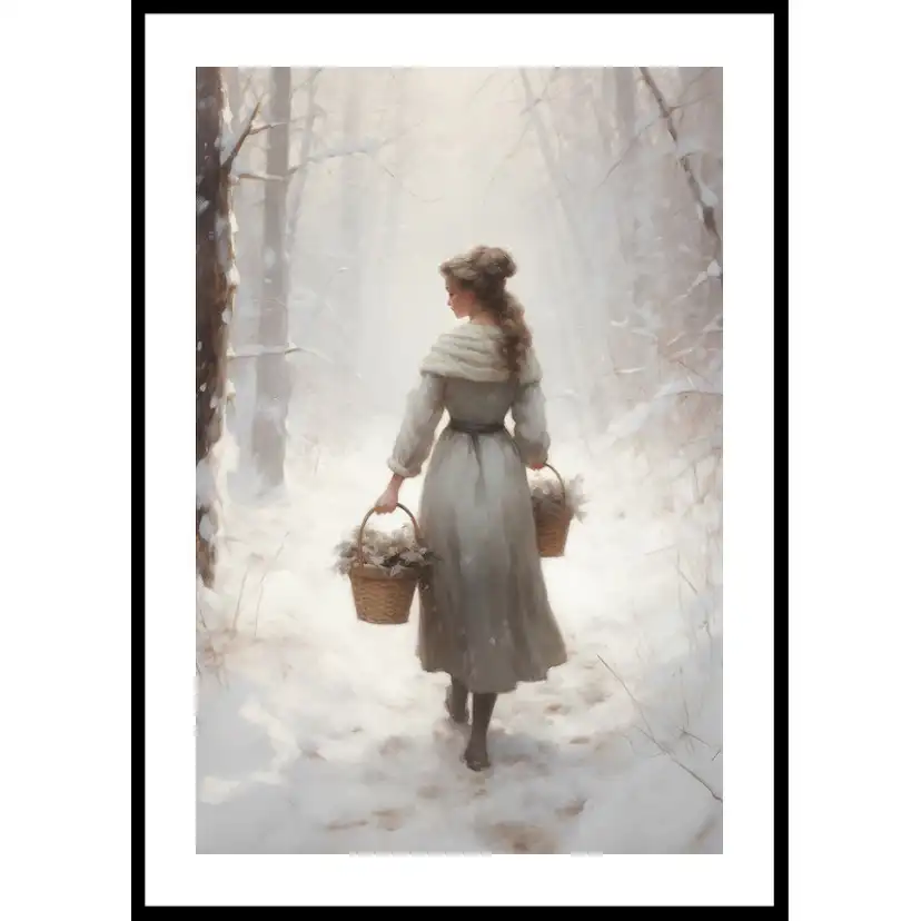 Poster Gallerix Winter Walk No1