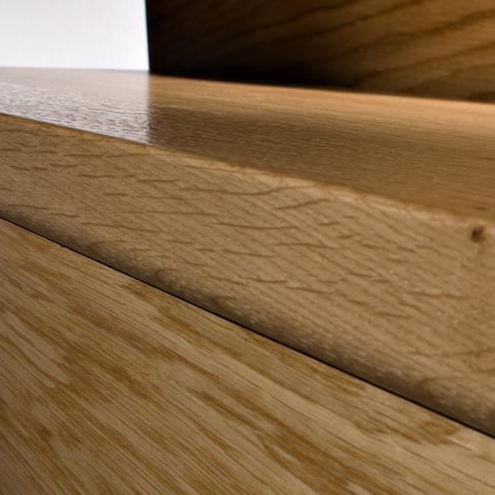 Trappnos Kährs Massiv 60x35 mm Original 15 mm Woodloc Ask Mattlack