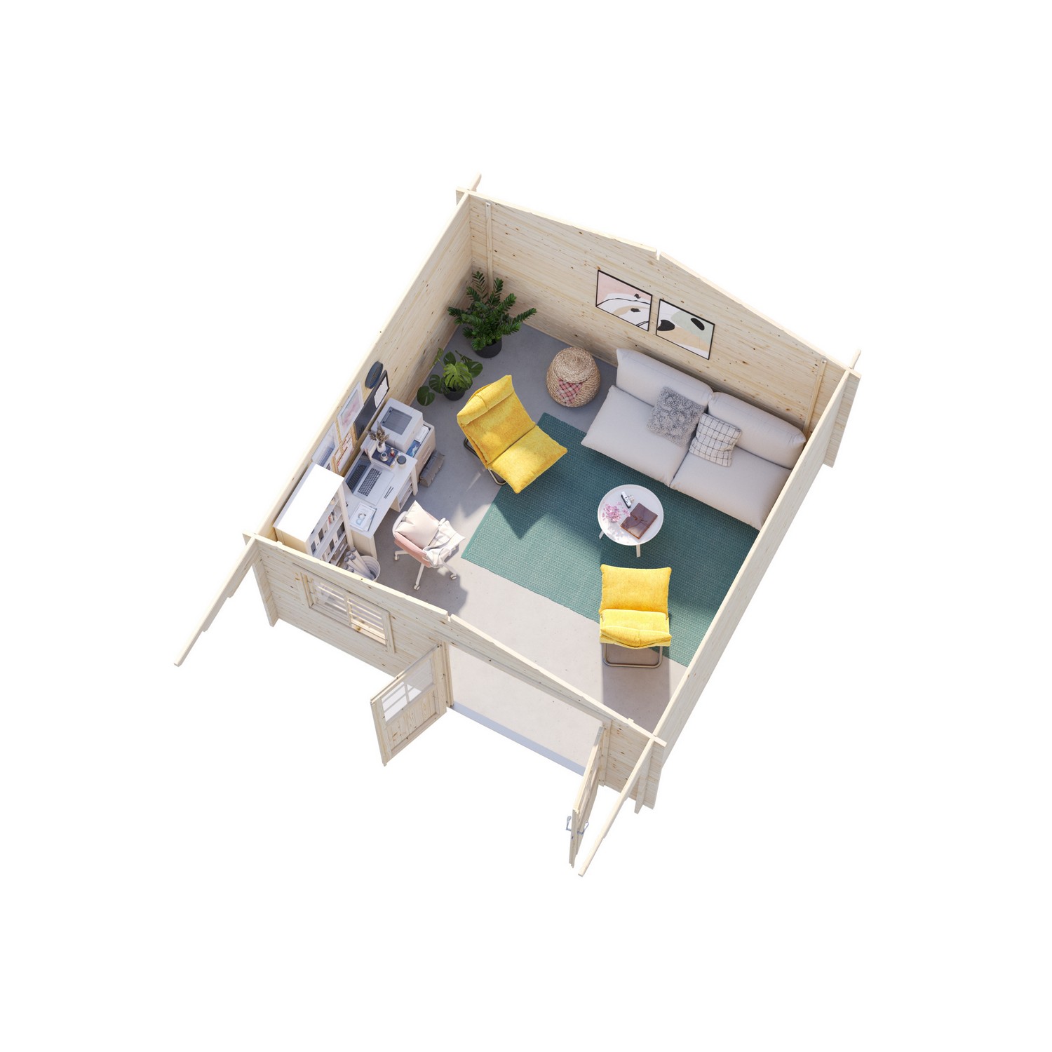 Stuga Palmako Klara 17,4 m2