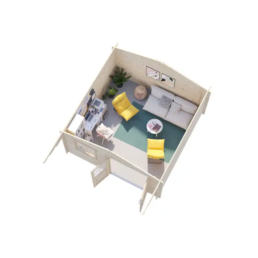 Stuga Palmako Klara 17,4 m2