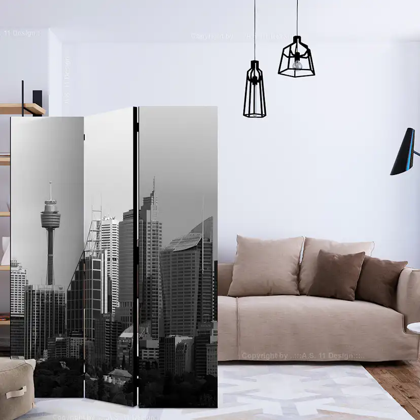 Rumsavdelare Skärmvägg Arkiio Skyscrapers In Sydney 135x172 cm
