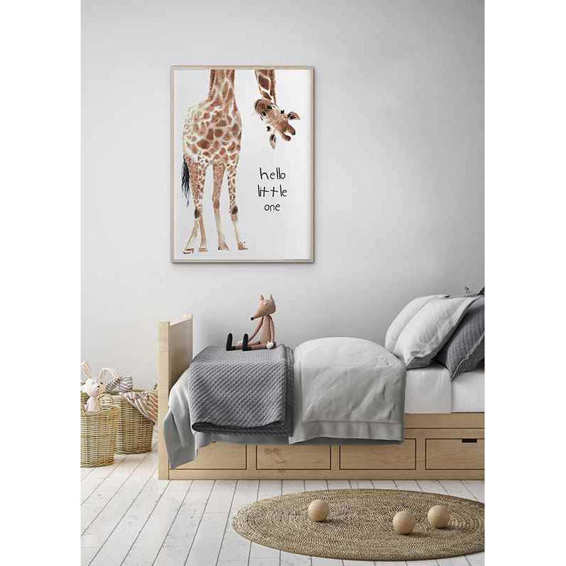 Poster Gallerix Hello Giraffe