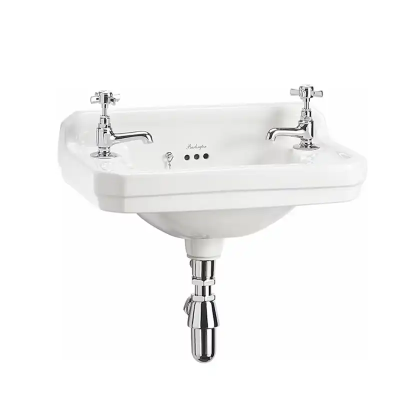 Tvättställ Burlington Edwardian 510 mm 2 Blandarhål