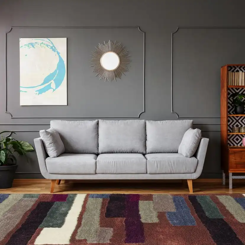 Boatbas Matta Sea Flerfärgad/Choklad 120x180 cm Flerfärgad/Brun, Mått: 120x180 cm