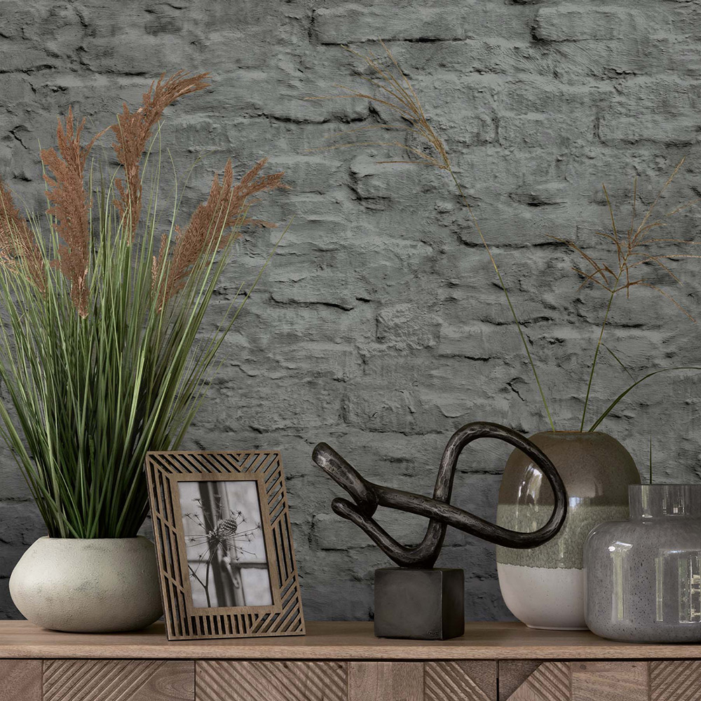 Tapet NEXT Contemporary Brick Grey