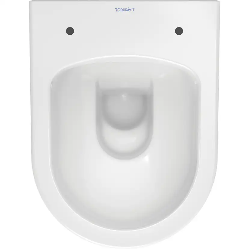 Vägghängd Toalettstol Duravit ME by Starck Rimless 253009 utan Toalettsits