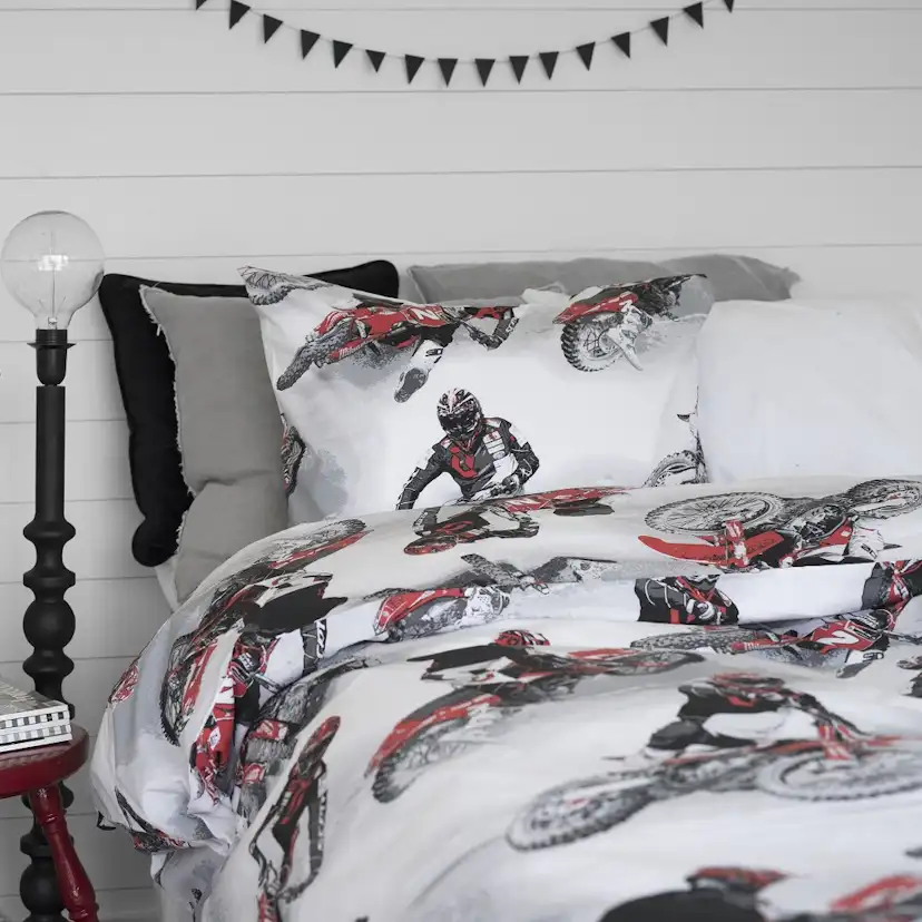 Påslakanset Borganäs of Sweden Cross Rider Enkelsäng