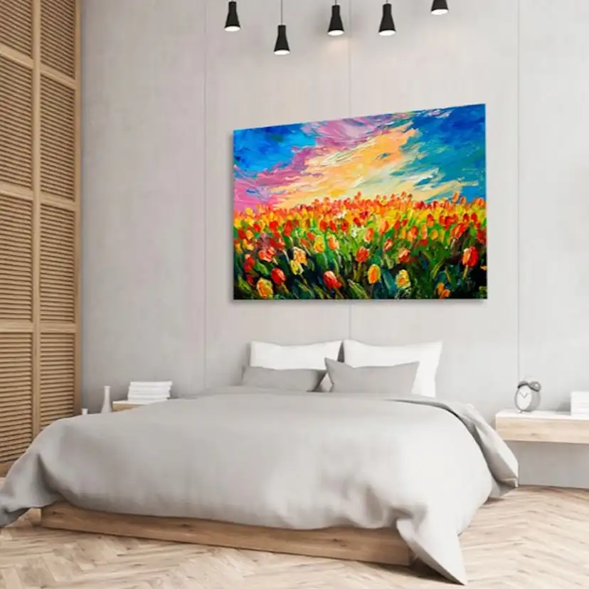 Tavla Arkiio Sea Of Tulips