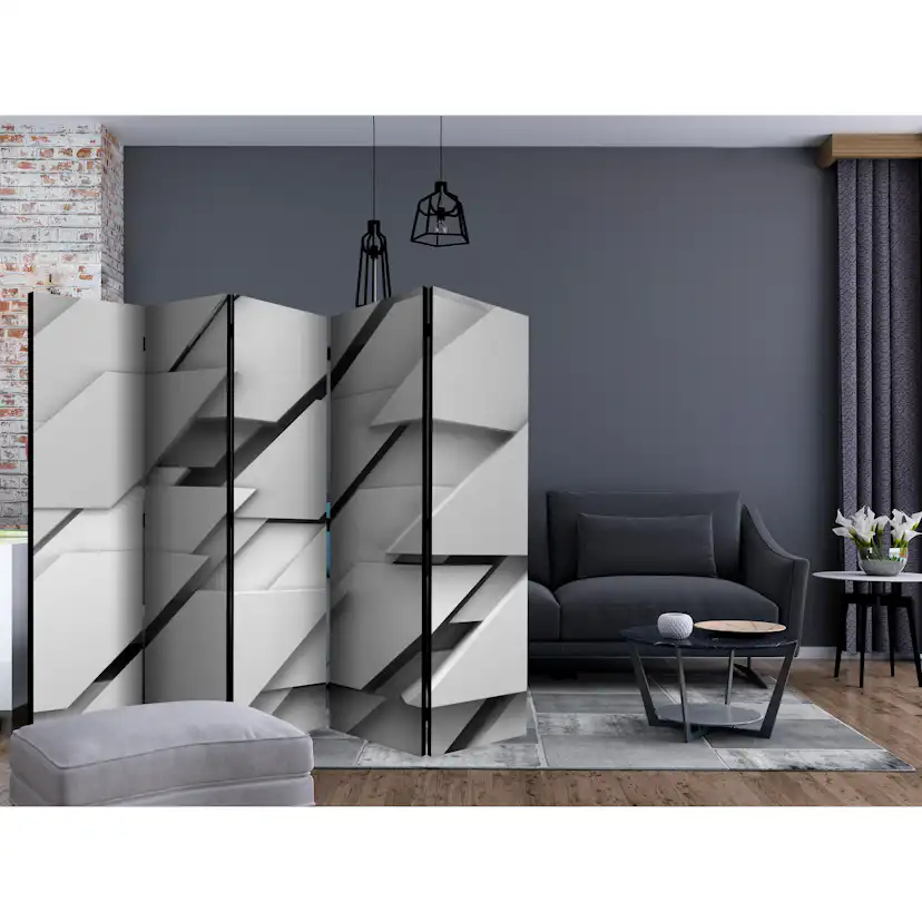 Rumsavdelare Arkiio The Edge of Gray II 225x172 cm