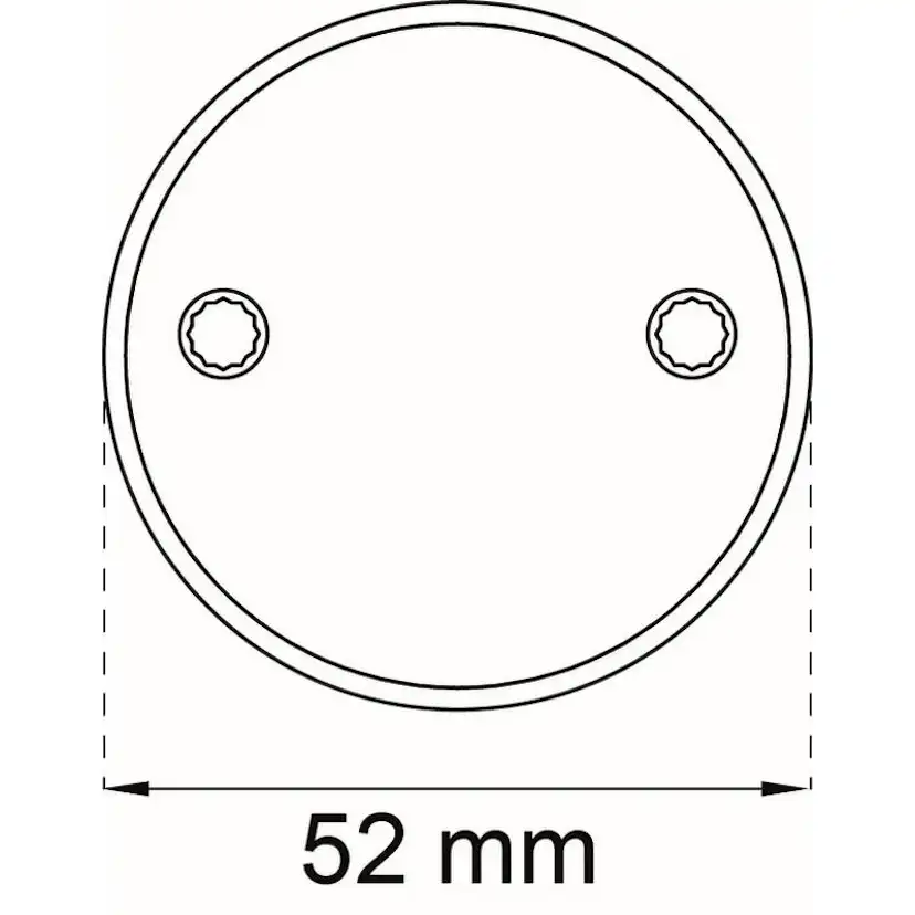 Täckbricka Habo 4265Z Nickel