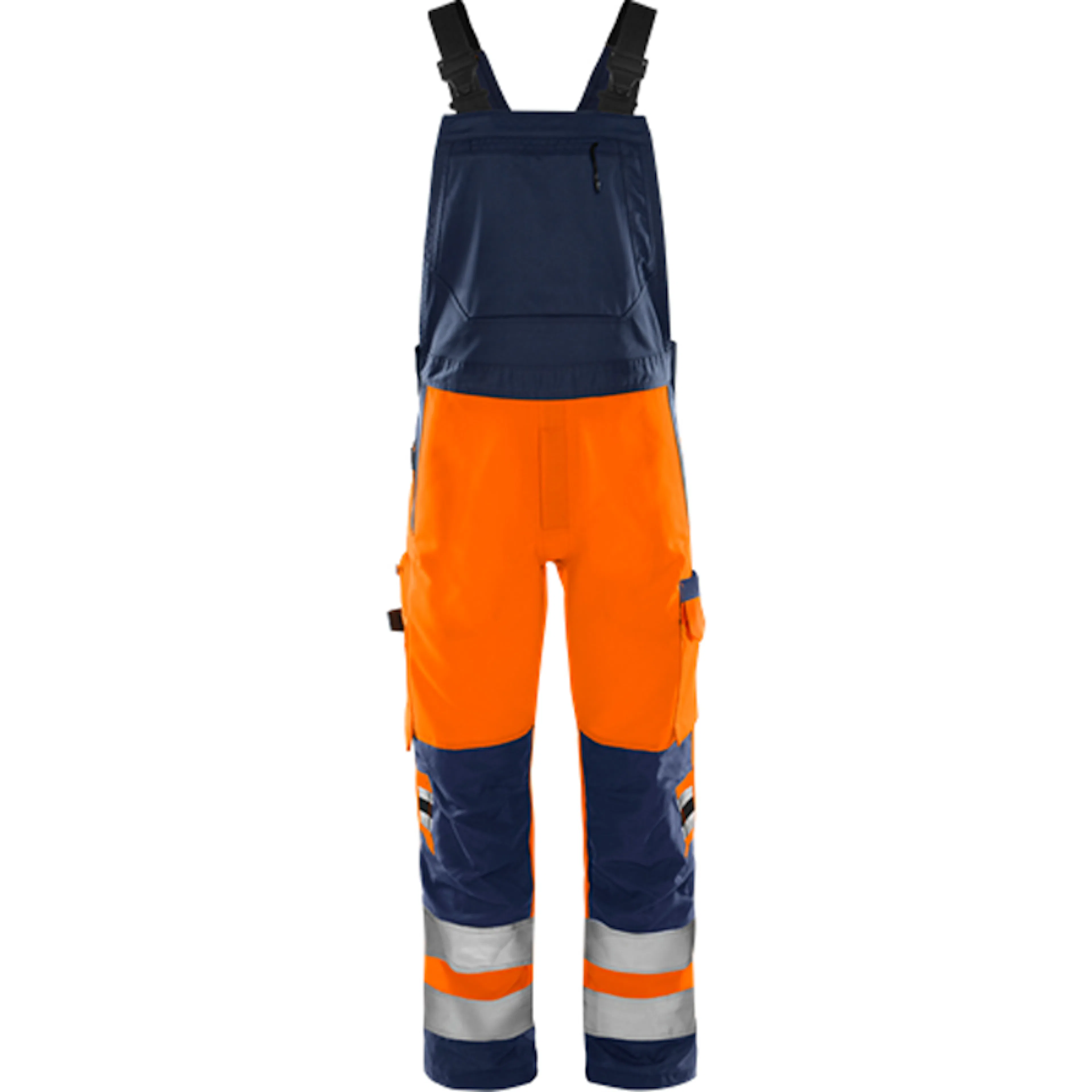 Varselorange/Marinblå