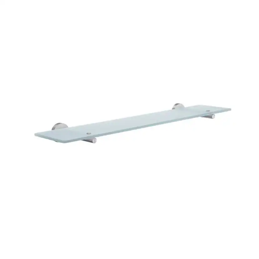 Badrumshylla Smedbo Home HS347 Krom/Frostat Glas