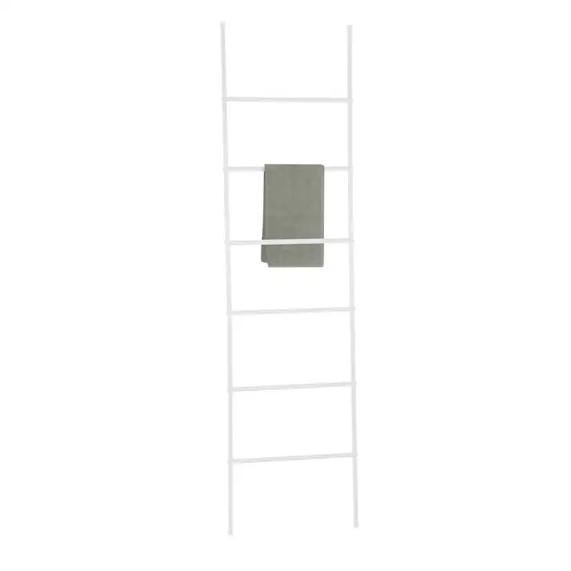 Handduksstege Jayden 6-steg metal vit Vit