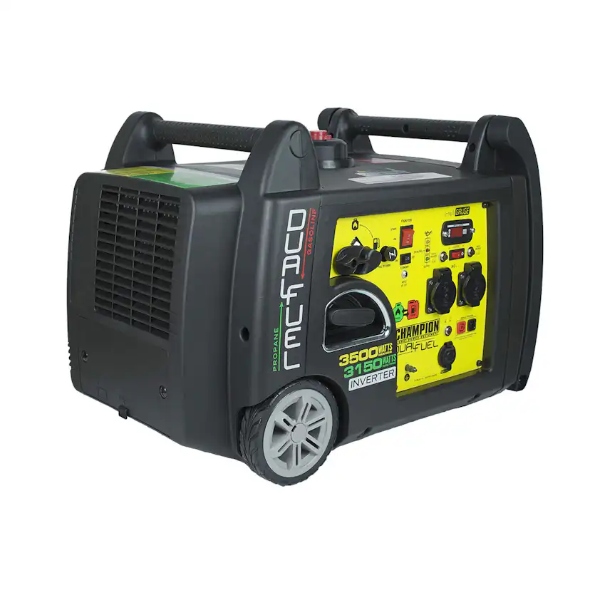 Inverterelverk Champion Generators 73001i 3,5kW Dual Fuel