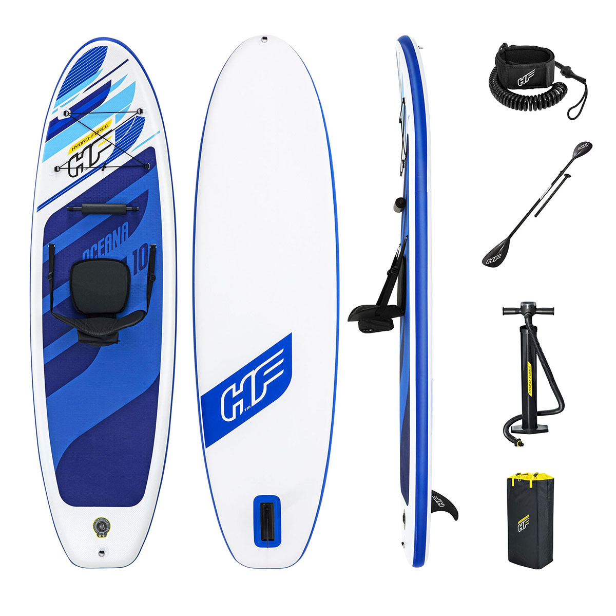 SUP-Bräda Bestway Oceana Blå 305 cm med Paddel