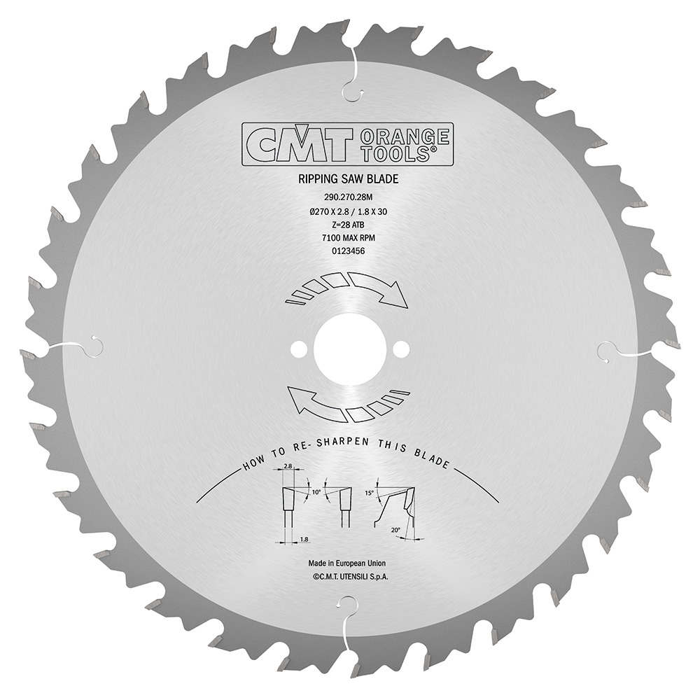 Sågklinga CMT Orange Tools Klyvning