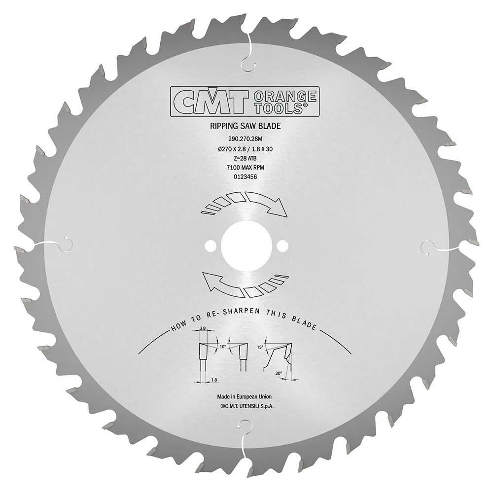 Sågklinga CMT Orange Tools Klyvning