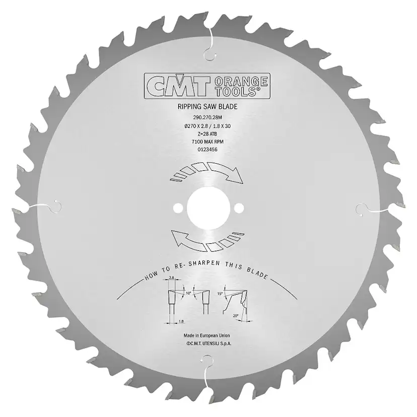 Sågklinga CMT Orange Tools Klyvning