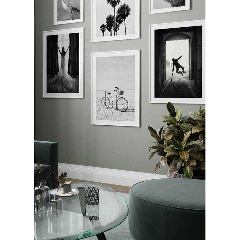 Poster Gallerix Bicycle On The Beach