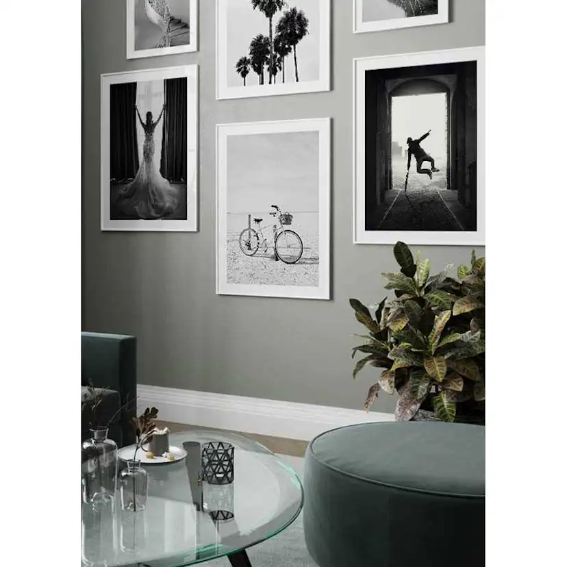 Poster Gallerix Bicycle On The Beach