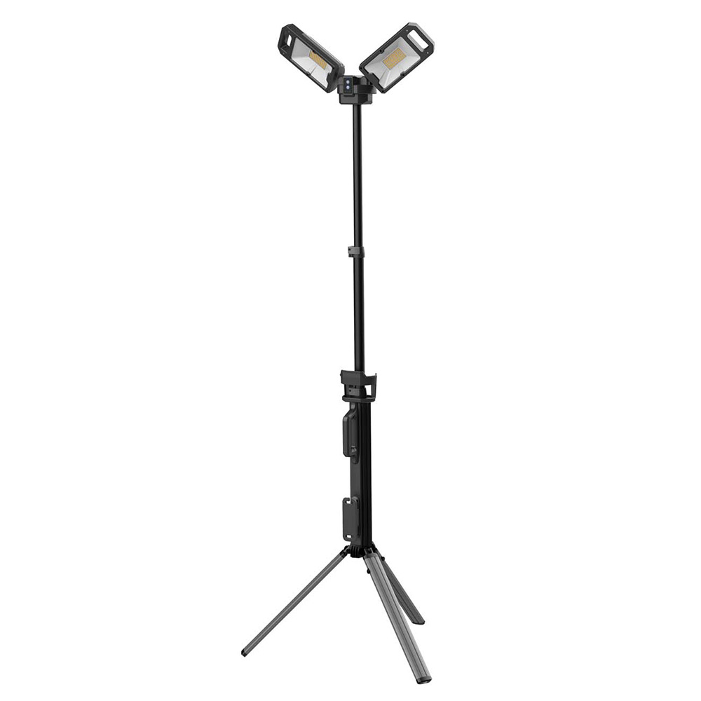 Arbetsbelysning Ansmann Twin 5000 med Justerbara LED-Lampor & Stativ