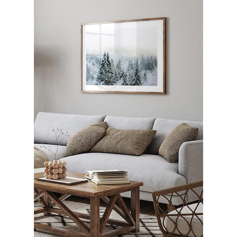 Poster Gallerix Snow Covered Forest