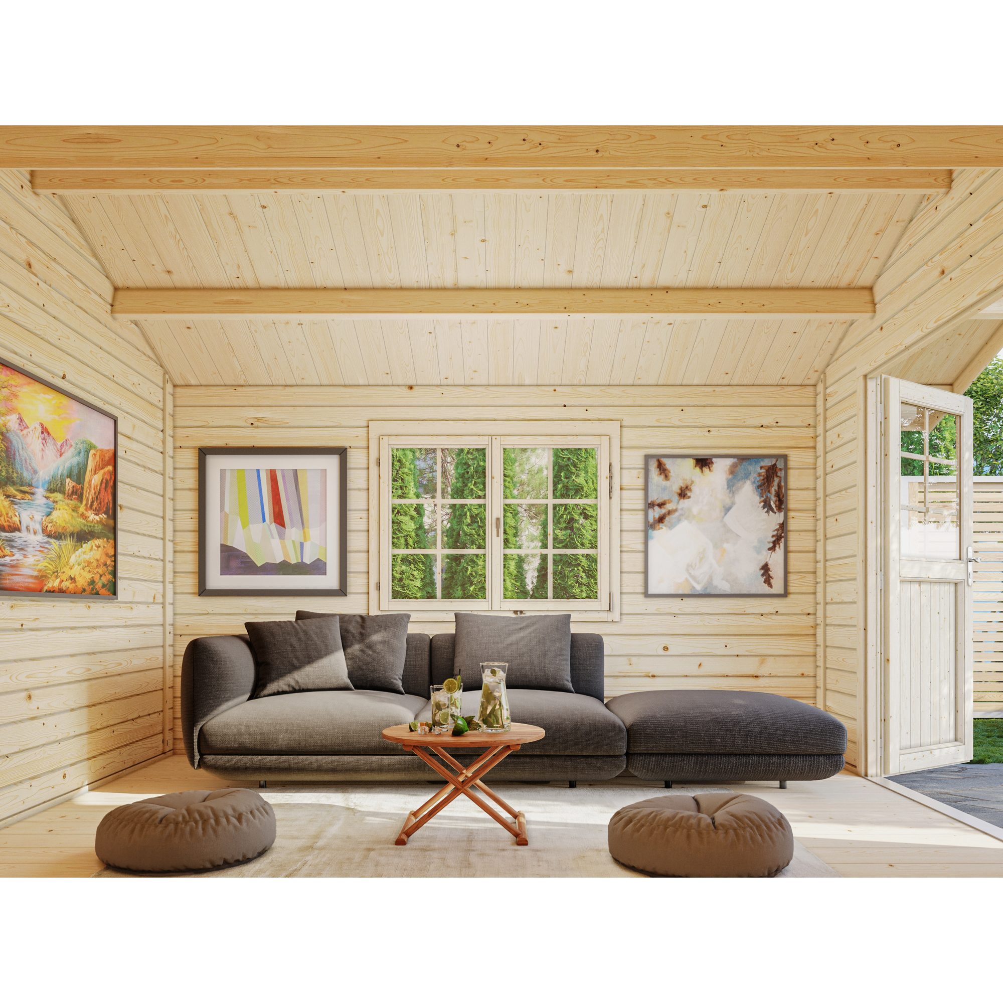Sally 10,2 m2 PNT7042A2 Ljusgrå/Antracit