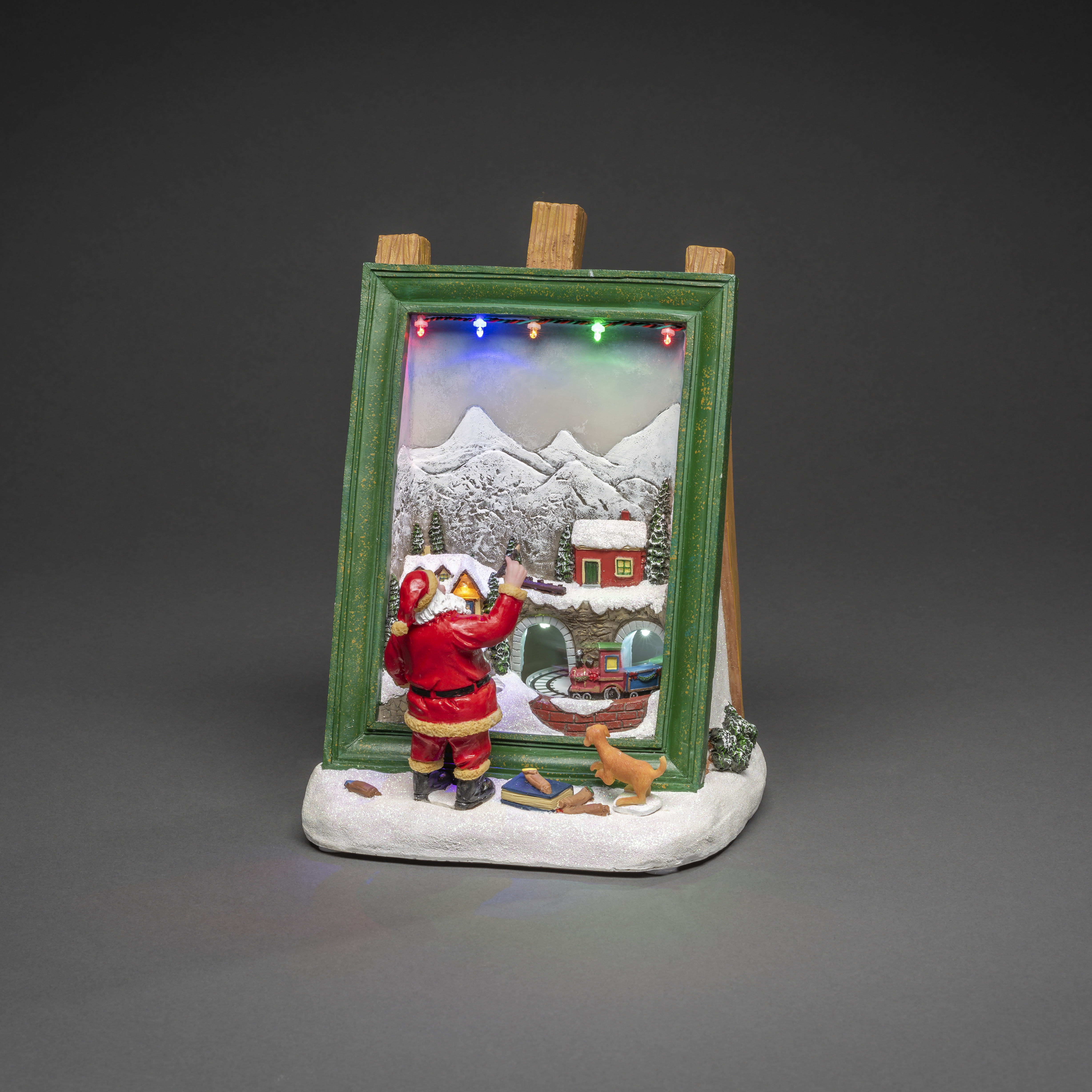 Julby Julfigur Gnosjö Konstsmide Tomte & Staffli