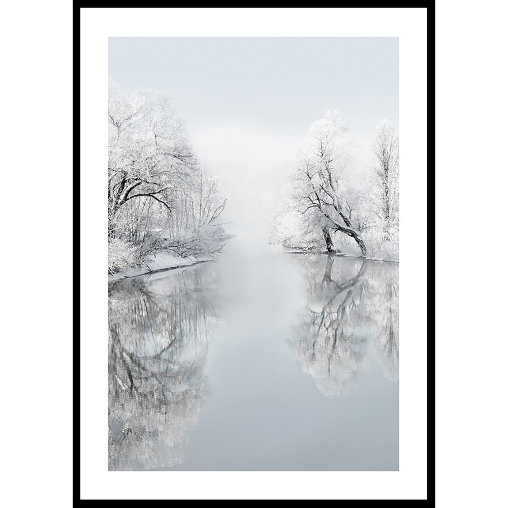 Poster Gallerix Winter Lake