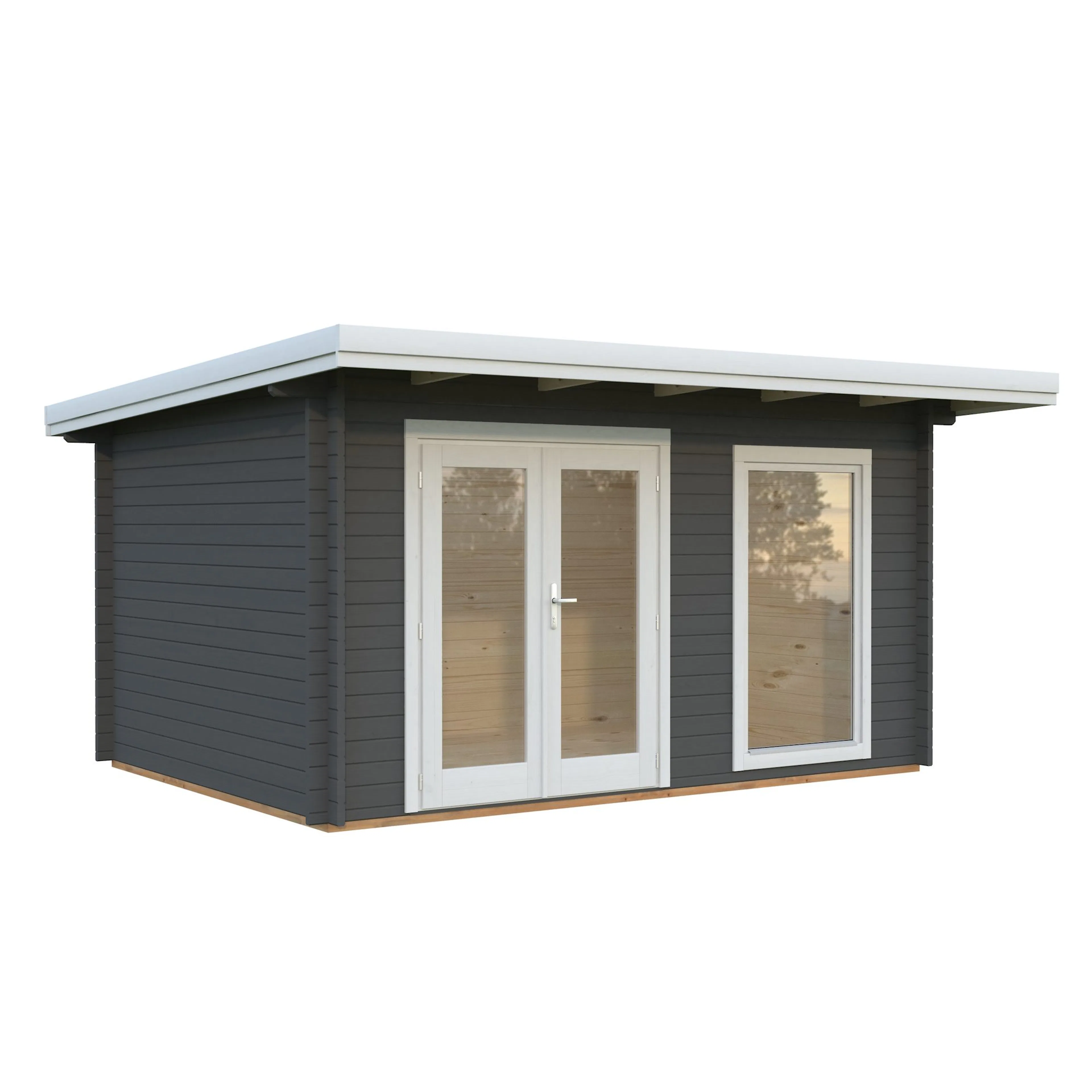 Heidi 11,7 m2 PNT7012W2 Mörkgrå/Vit
