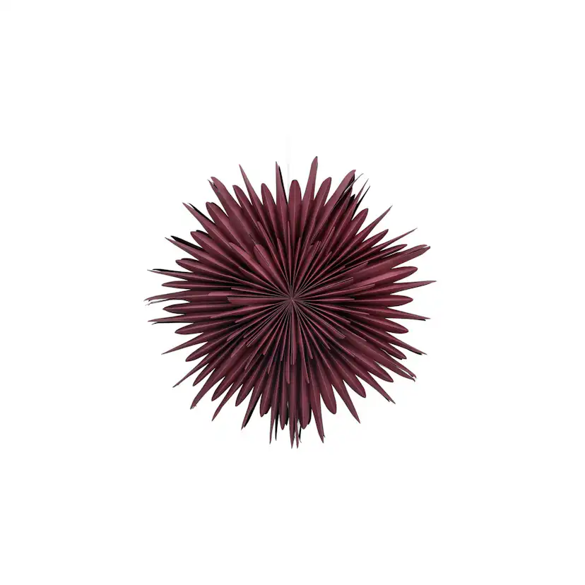 Sälen 80cm Pendant Lamp - Dark red / Dark red Mörkröd, 80 cm