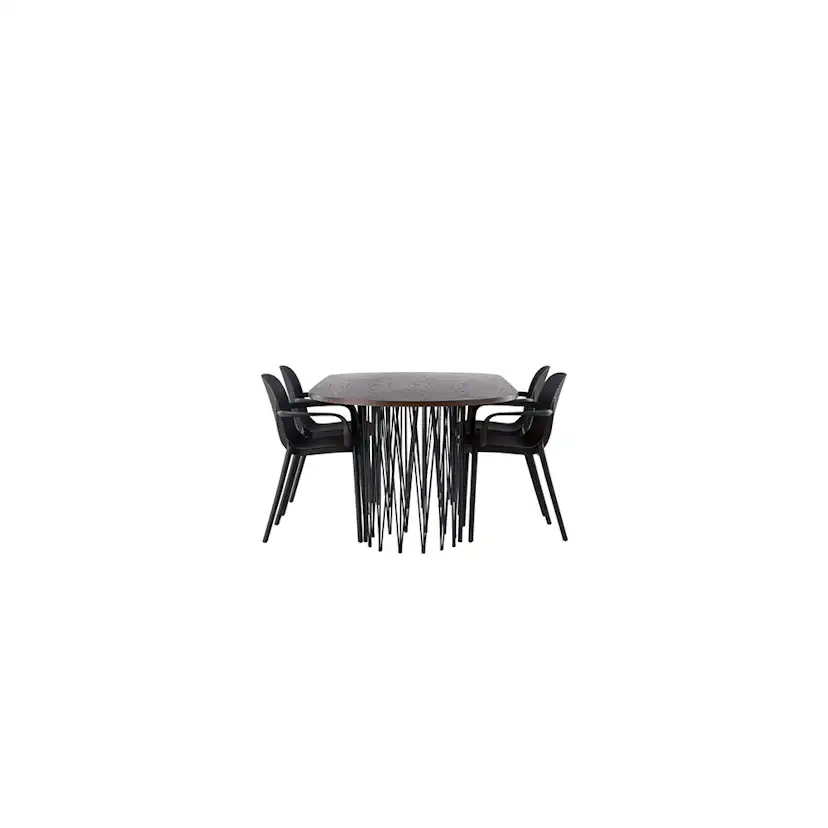 Matgrupp furniture/fashion Stone med 4 Baltimore Stolar