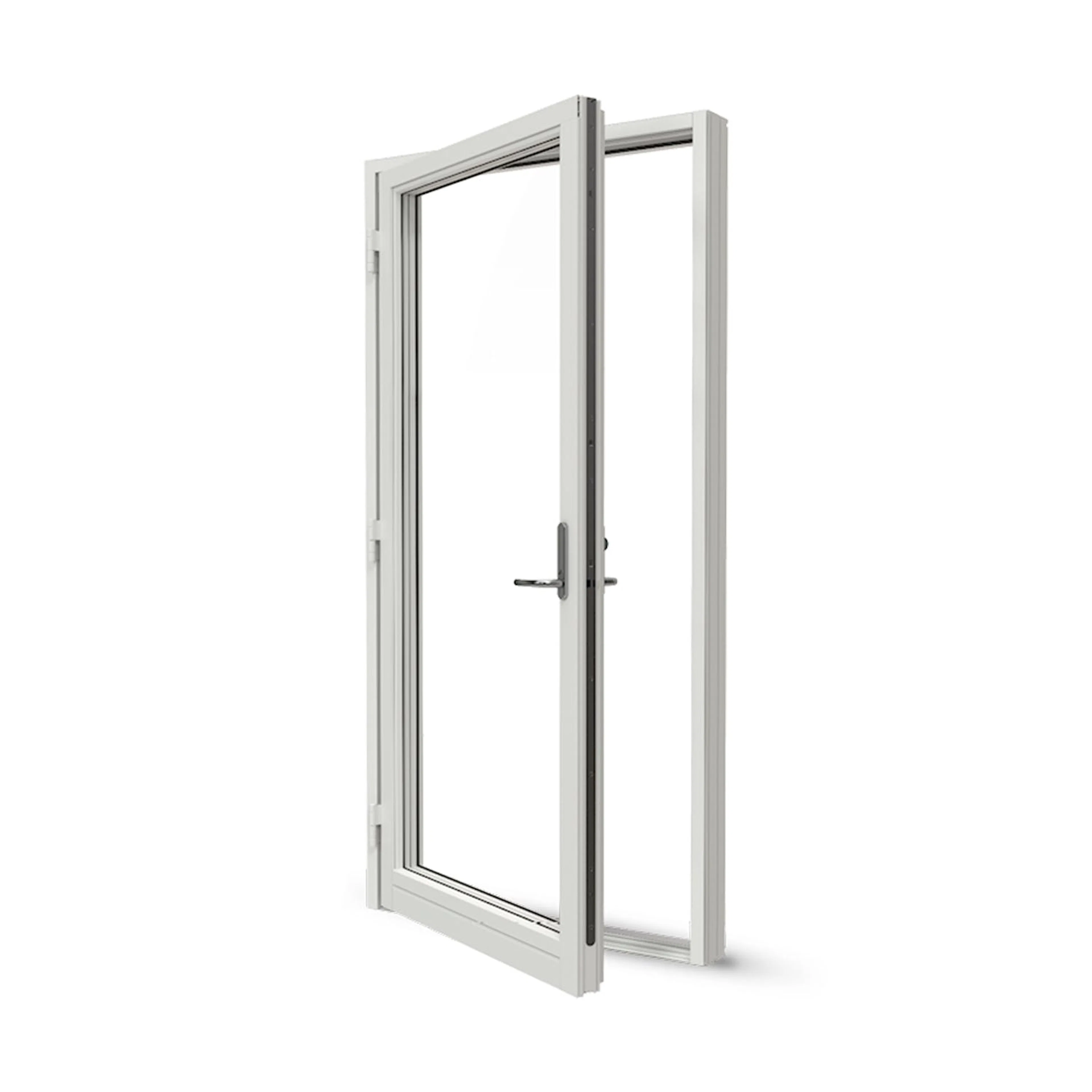 NTech FD AL10x21V BxH: 100x210 cm, Vänster, NCS 0502-Y, Vit