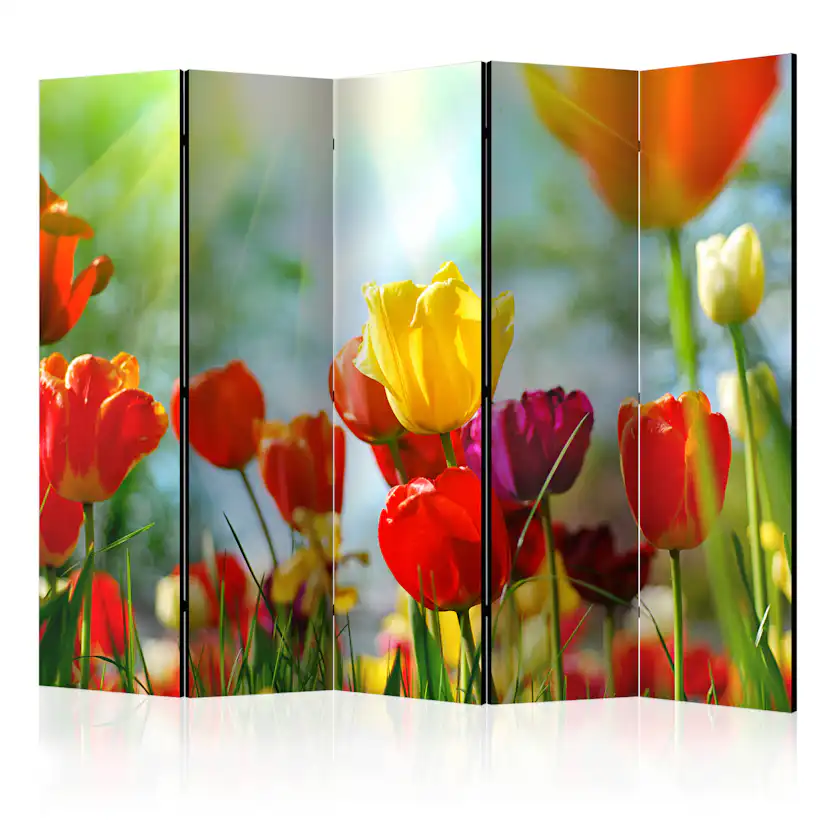 Rumsavdelare Arkiio Spring Tulips II 225x172 cm