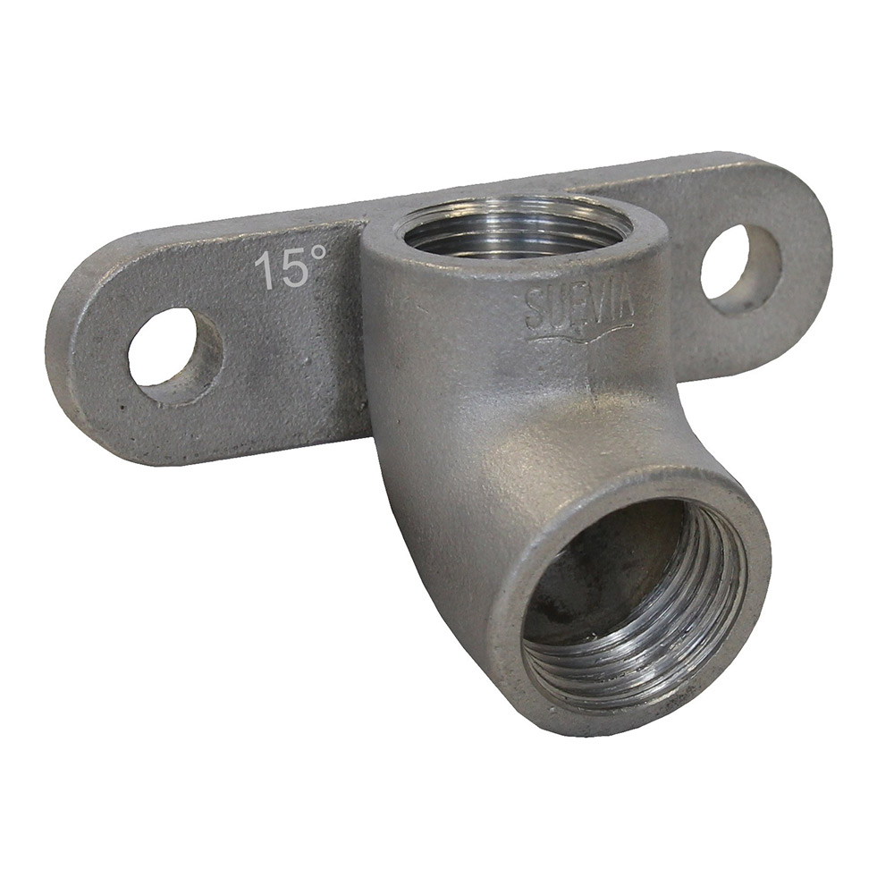 Ventilfäste Willab Rostfritt R15xR15 15°