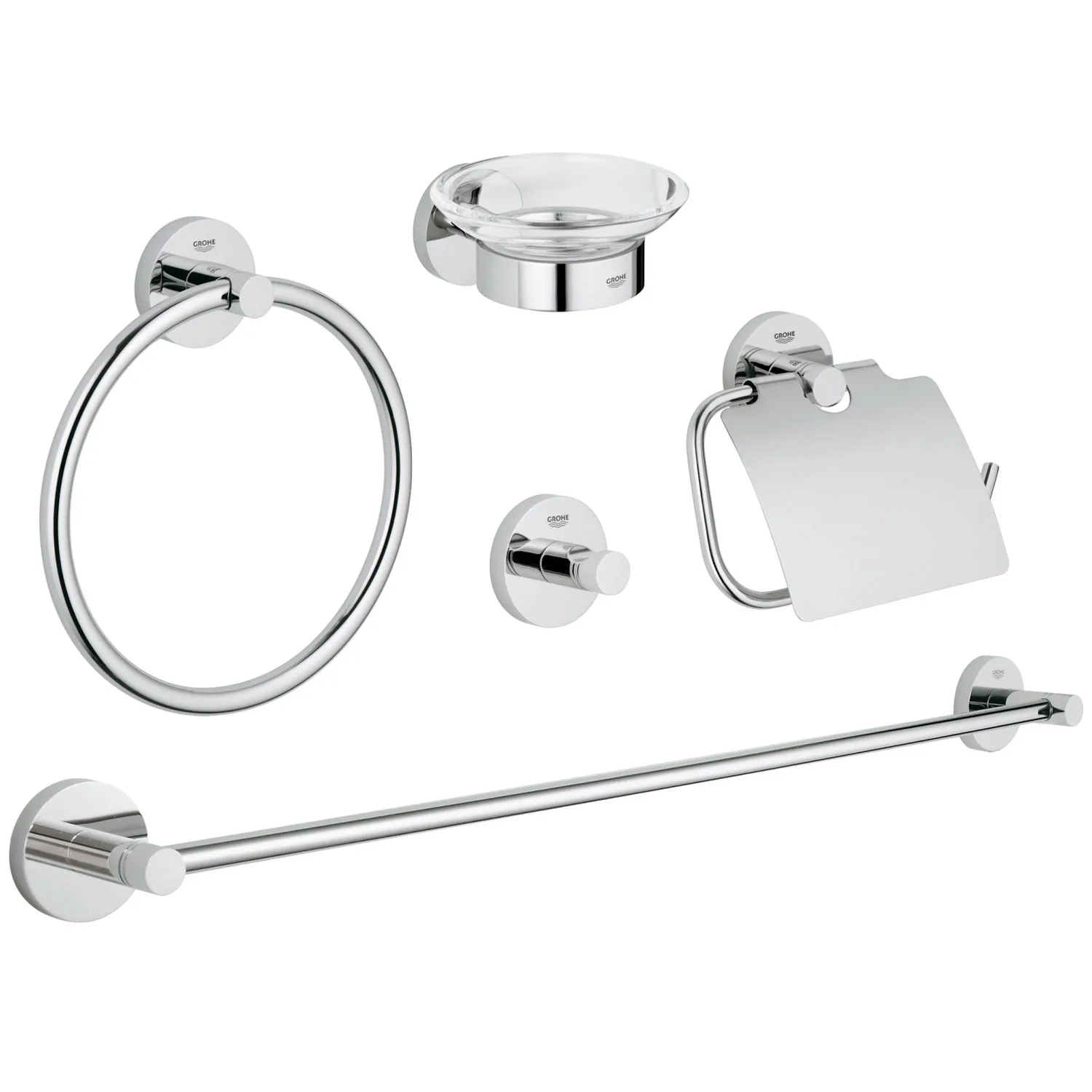 Badrumsset Grohe Essentials 40344 5-in-1