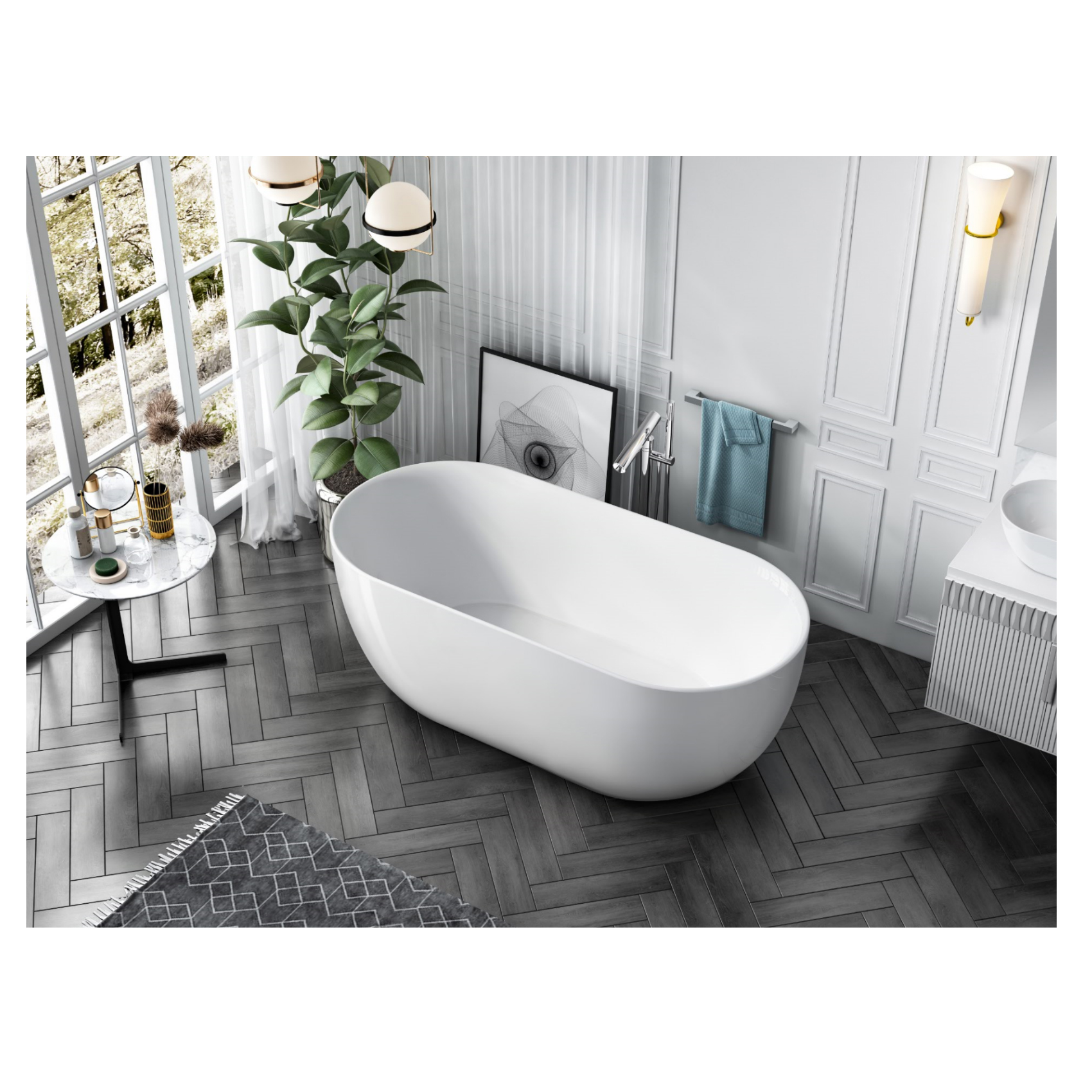 Badkar Bathlife Soft 1700 mm