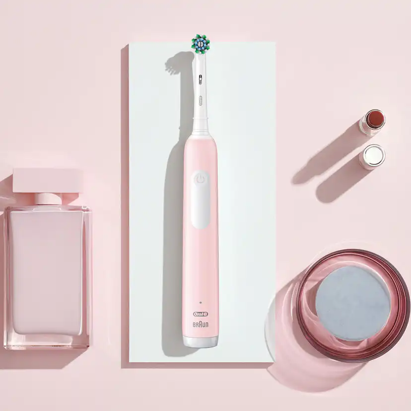 Eltandborste Pro1 Pink + Extra Refill Rosa
