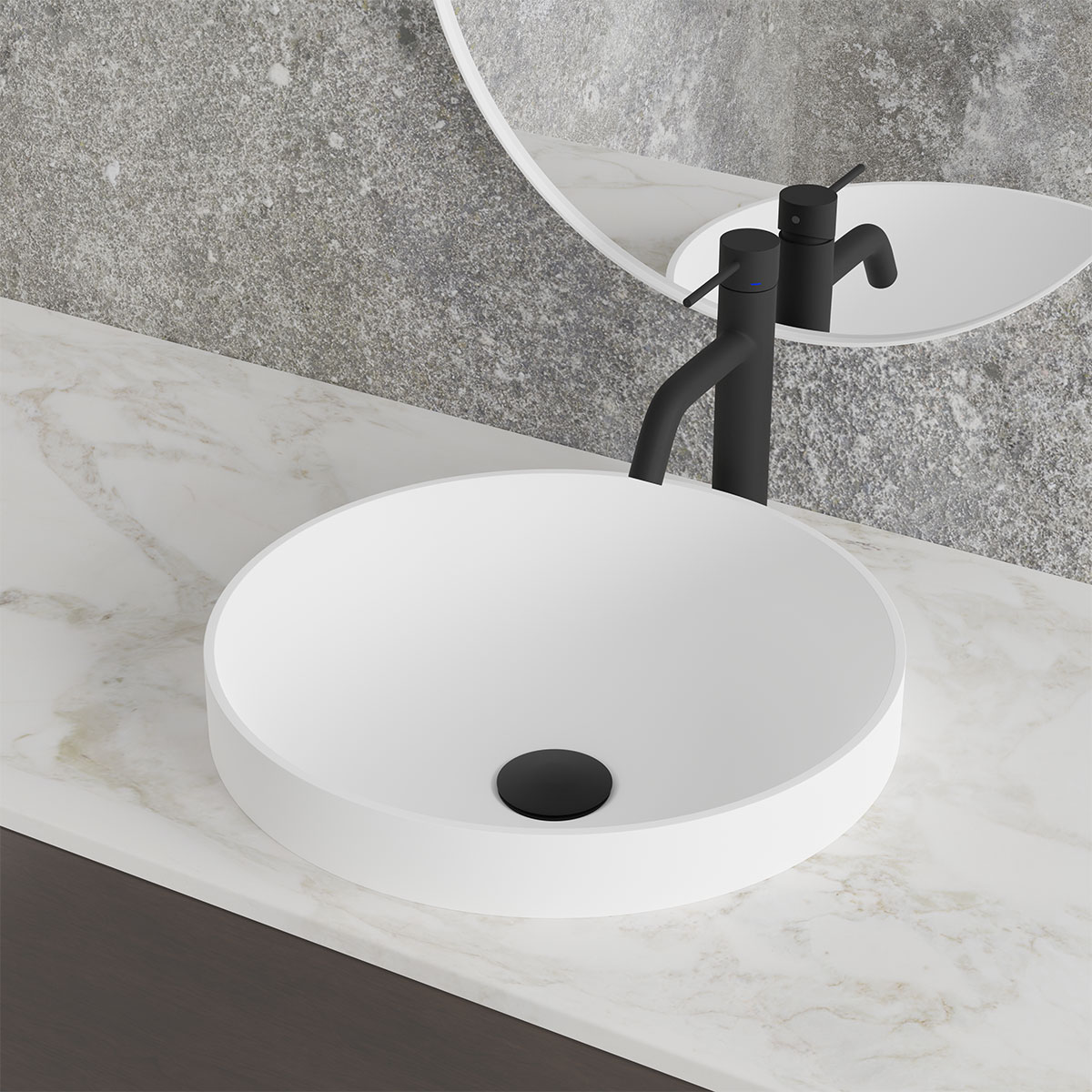 Tvättställ Scandtap Solid R4