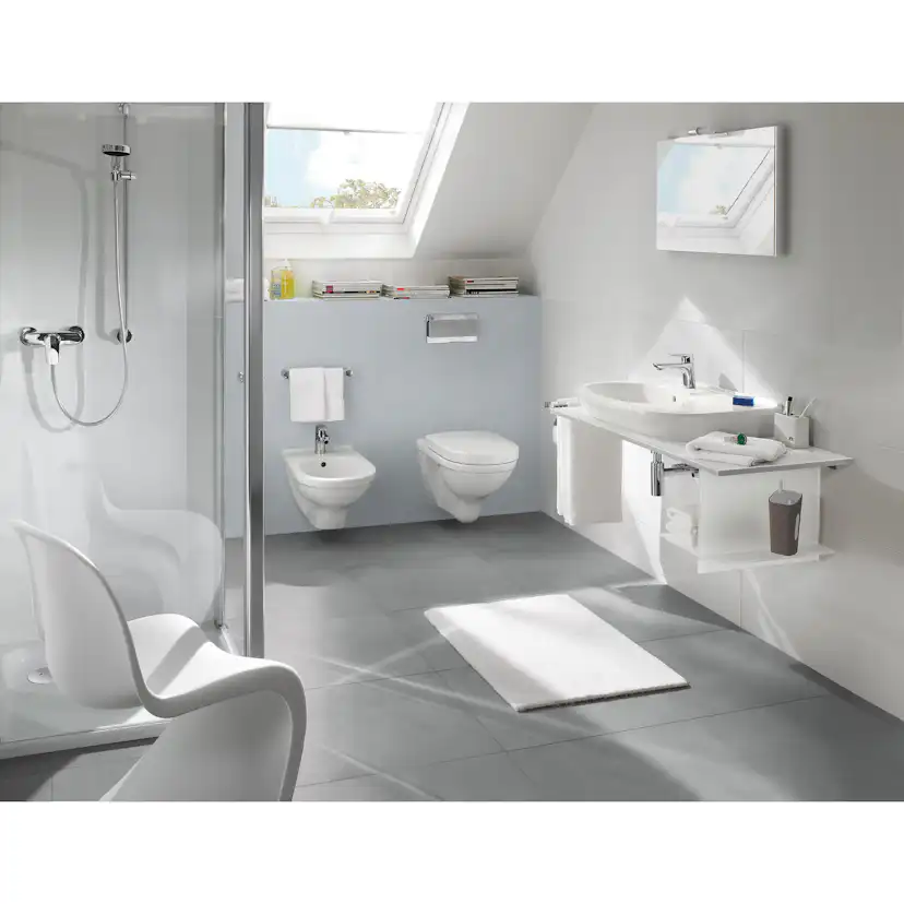 Vägghängd Toalettstol Villeroy & Boch O.novo Kantig