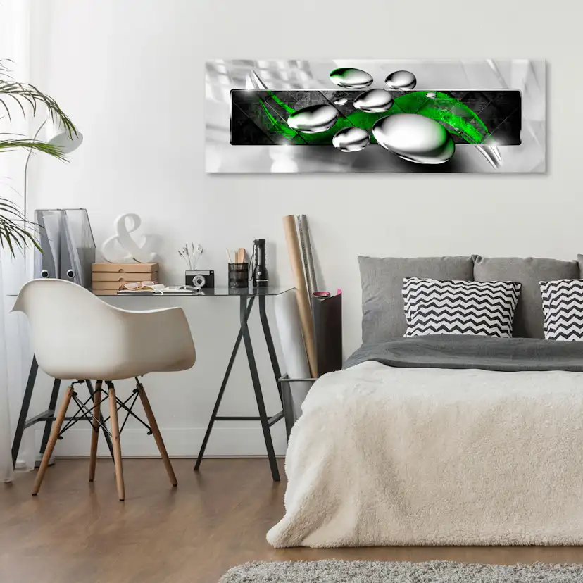 Tavla Arkiio Shiny Stones Green