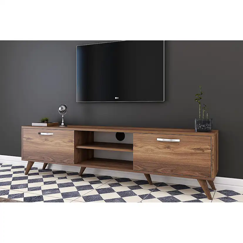 Virkesbo TV-Bänk 180 cm Brun