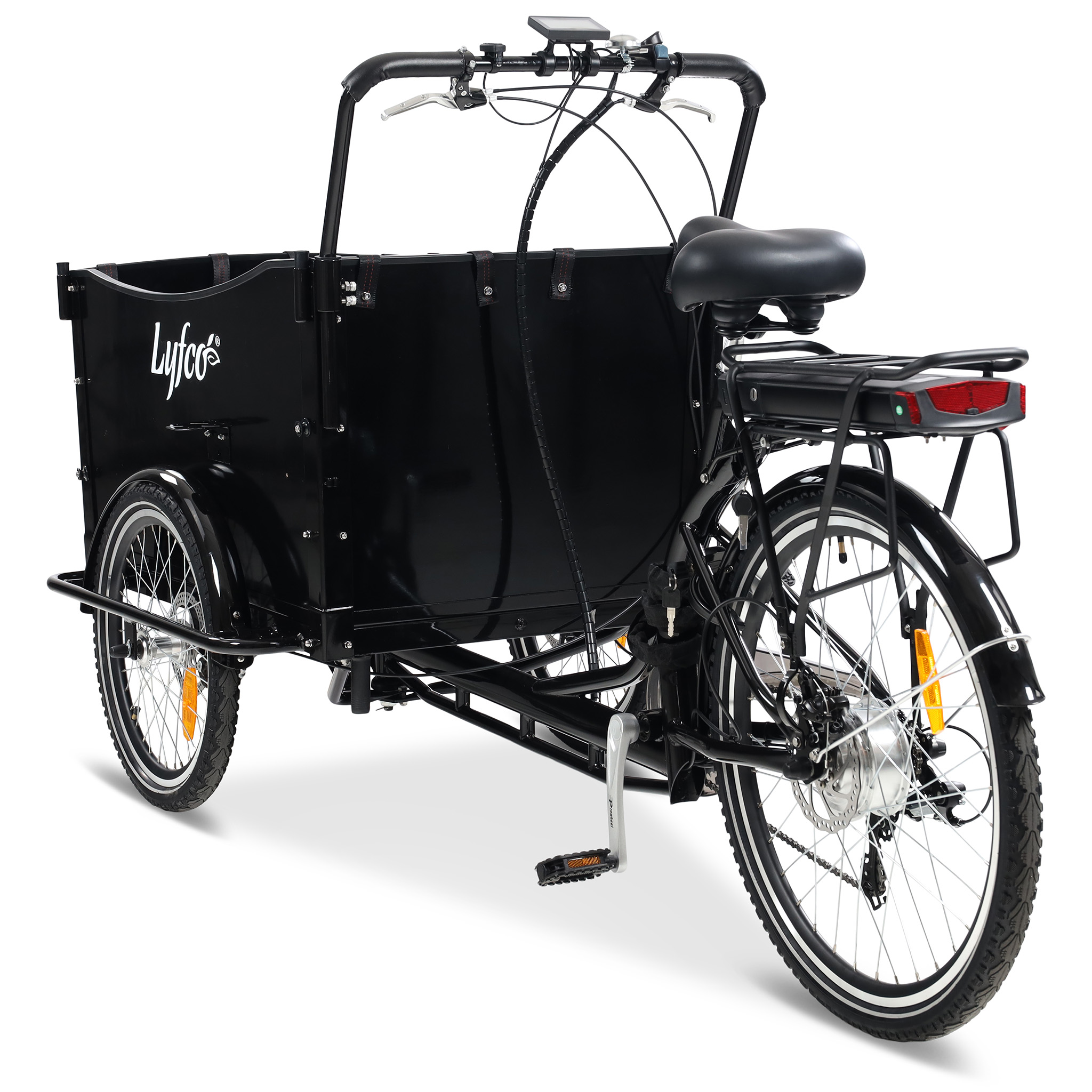 Elcykel Lyfco Cargobike - 10 Ah