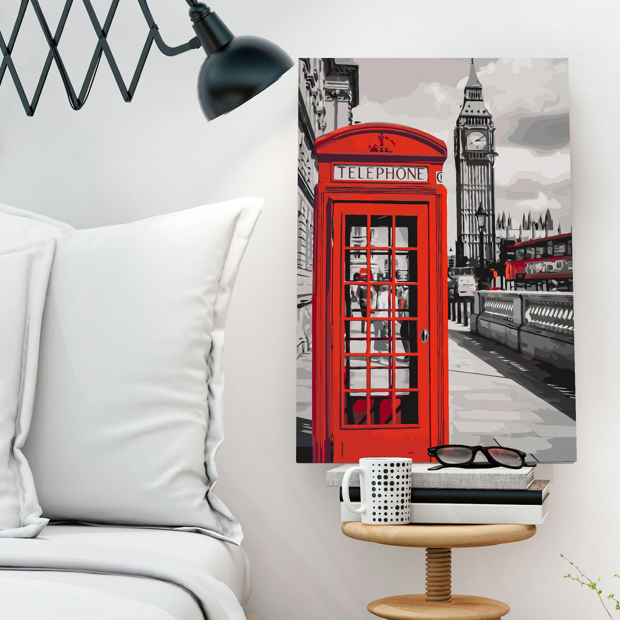 Gör-det-själv Målningar Arkiio Telephone Booth