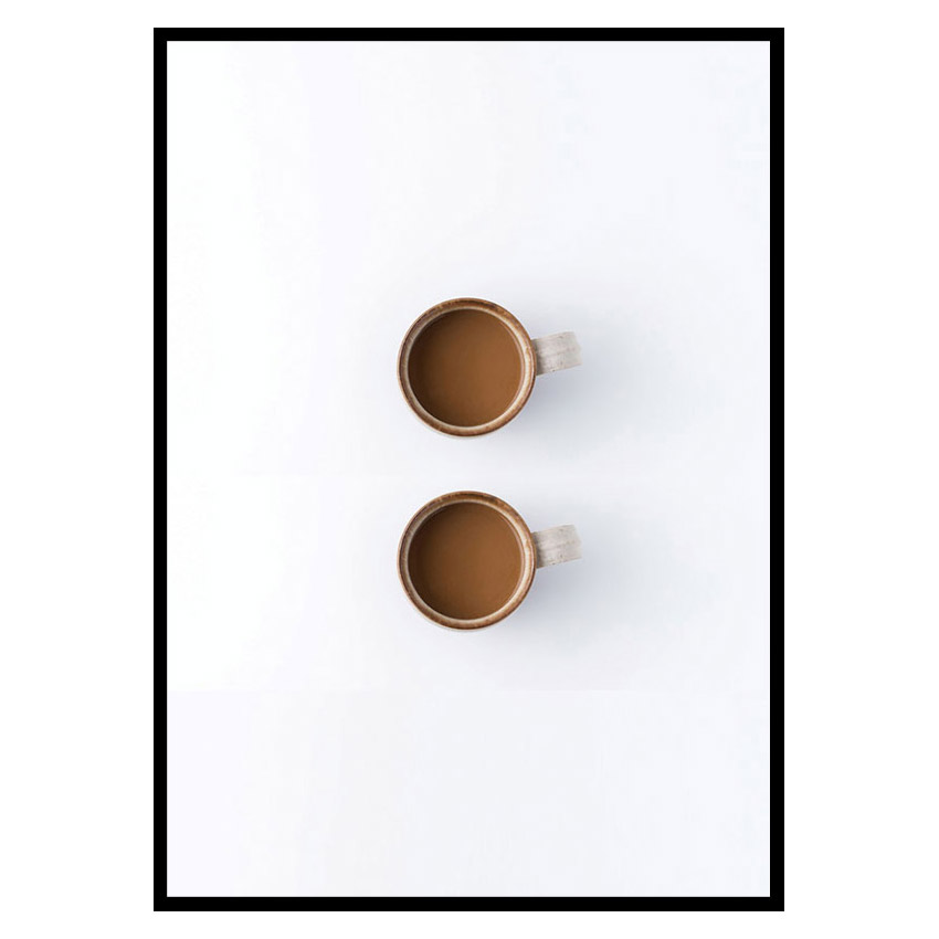 Poster Gallerix Two Cups Of Coffee