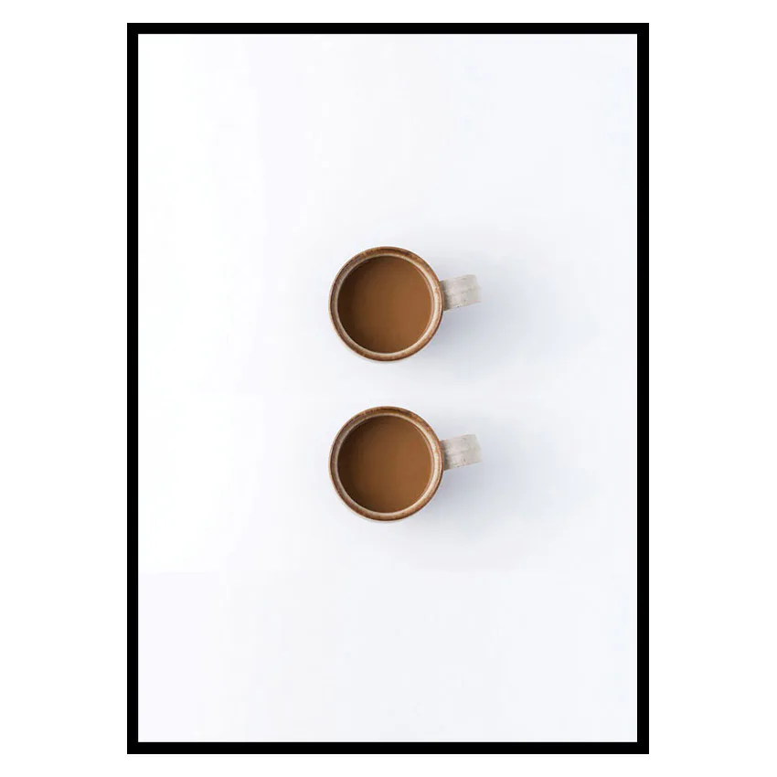 Poster Gallerix Two Cups Of Coffee